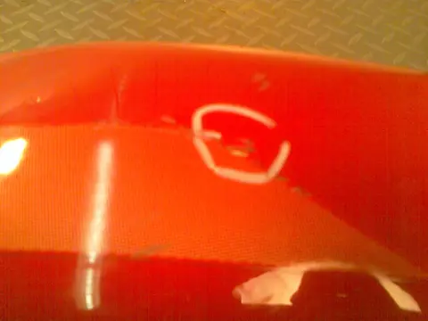 Cowl left rear Kawasaki ZX 6 R 1994 - 1997