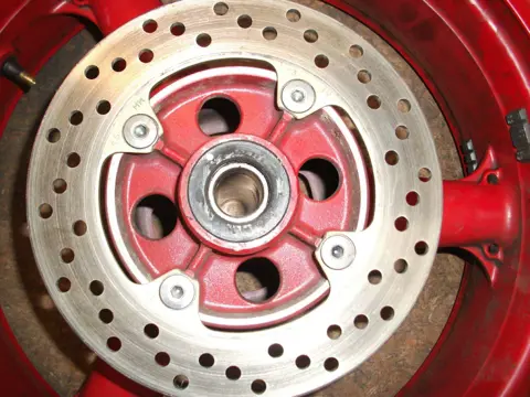 Rear brake disc Kawasaki ZX 6 R 1998 - 1999 / 2000 - 2002