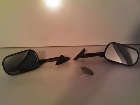 Mirror set Kawasaki ZX 6 R 1998 - 1999 / 2000 - 2002