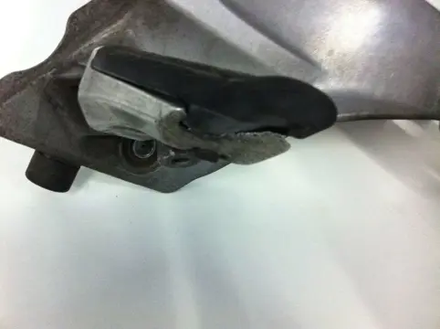 Main step holder left Honda ST 1100 Pan European 1990 - 2001