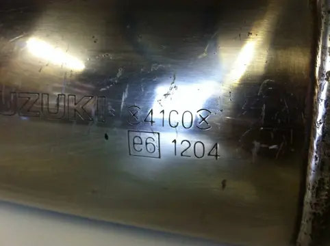 Muffler Suzuki GSX R 1100 1991 - 1992