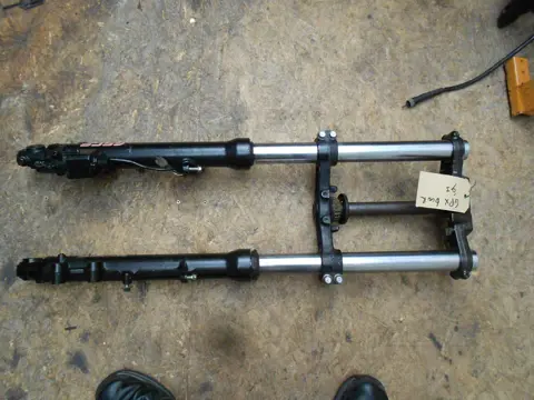 Front pipes complete Kawasaki GPX 600 1988 - 1994