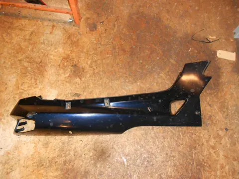 Cowl rear right Kawasaki ZZR 600 1990 - 1992