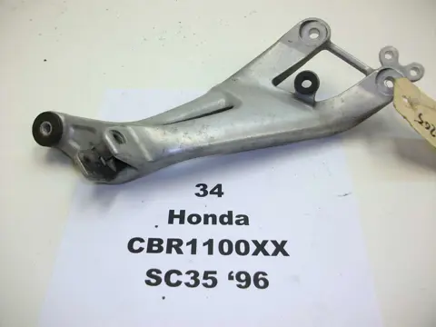 Pillion step right Honda CBR 1100 XX 1997 - 1998