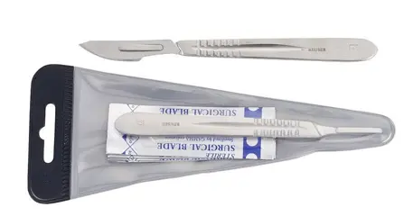 Scalpel mesje Set 4 -Houder SC-4 + 5 mesjes SCM-24