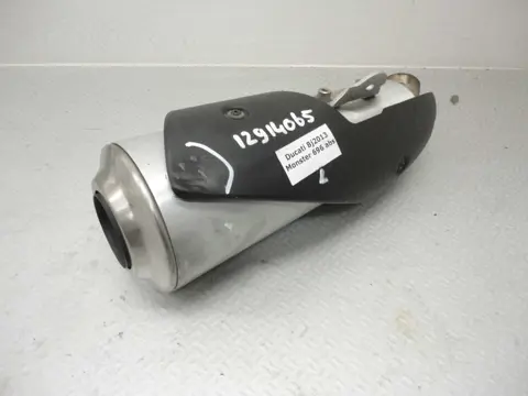 UITLAAT Ducati monster 696 2008 - 2010
