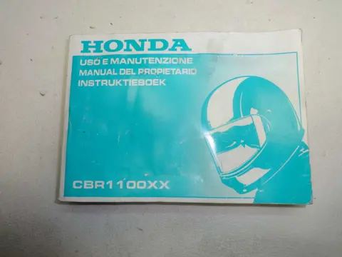 INSTRUCTIEBOEKJE Honda CBR 1100 XX 1999 - 2006