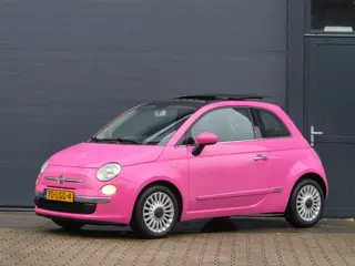 Fiat 500 1.2 Rosa automaat nap goed onderhouden (bj 2010)