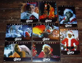 HOW THE GRINCH STOLE CHRISTMAS lobbycard set.