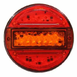 WAS LED achterlicht 12/24v 2mtr kabel