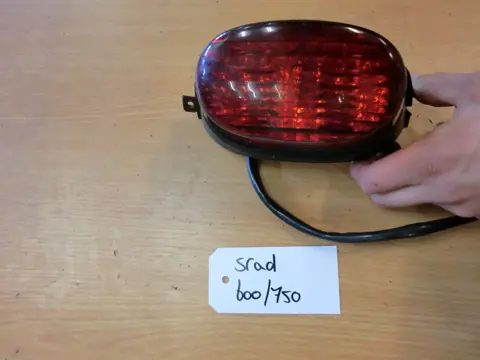 ACHTER LICHT Suzuki GSX R 600 1995 - 2000