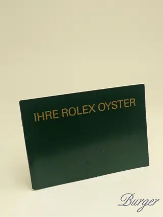 Rolex Rolex Info Booklet 2005 German