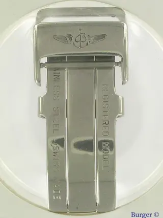 Breitling Stainless Steel Folding Clasp 18 MM