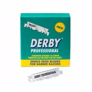 SINGLE EDGE SCHEERMESJES DERBY PROFESSIONAL 100 stuks