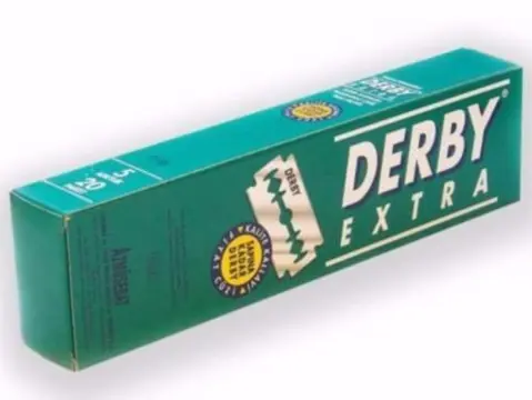 Derby Double Edge scheermesjes , 100 stuks voor slechts 7,95