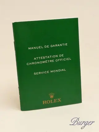 Rolex Translation Booklet