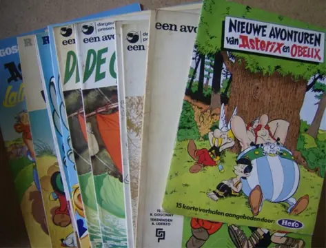 Asterix strips adv. 1115