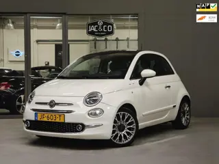 Fiat 500 Lounge Automaat Spotify Navi Panoramadak