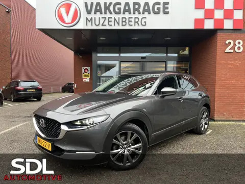 Mazda CX-30 2.0 e-SkyActiv-X M Hybrid Luxury 180 PK!! // NAVI // LEDER // TREKHAAK // CAMERA // MEMO