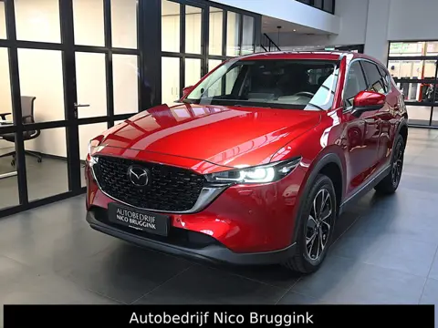 Mazda CX-5 SkyActiv-G 194 automaat Luxury met zwart leer pakket *Trekhaak* *Dealeronderhouden* *All-