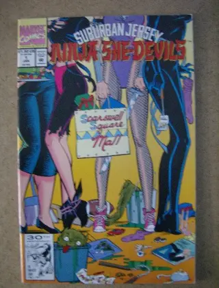 Ninja she-devils amerikaanse comic adv4255