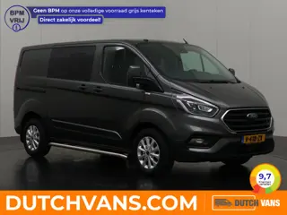 Ford Transit Custom 2.0TDCI 170PK Dubbele Cabine Limited | 2xSchuifdeur | Navigatie | Camera | Trekh