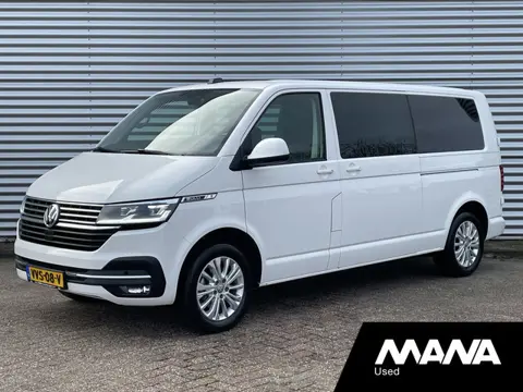 Volkswagen Transporter 2.0TDI 150PK L2H1 DC Bulli Automaat Leer LED Navi Carplay Trekhaak