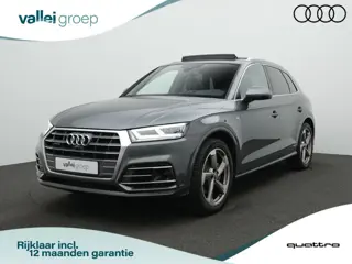 Audi Q5 2.0 TFSI 252 pk S-tronic Quattro S-Line | Panoramadak | Trekhaak | Luchtvering | Leder | Mat