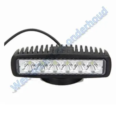 Led Werklamp Rechthoekig 18W 1350Lm 12-24V