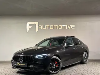 Mercedes-Benz C-klasse 300 e AMG Pano|BTW|HuD|Burmester