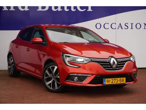 Renault Mégane 1.3 TCe Bose 160PK+Leder+Led+Navigatie+17"Lmv = UNIEK 16000KM / ORIG/NL