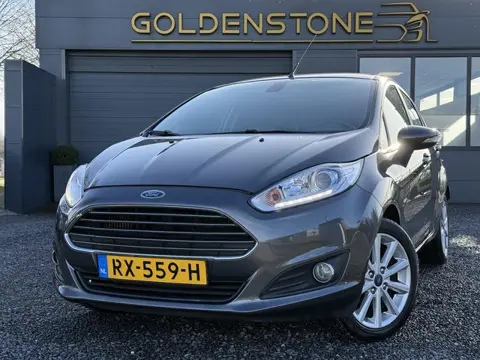 Ford Fiesta 1.0 EcoBoost Titanium Navi,Trekhaak,Clima,Cruise,Pdc,5 Deurs,Lm velgen,D-riem recent vv,
