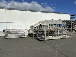 Haith GRADER rollensorteermachine 180 cm met 4 sorteringen RVS