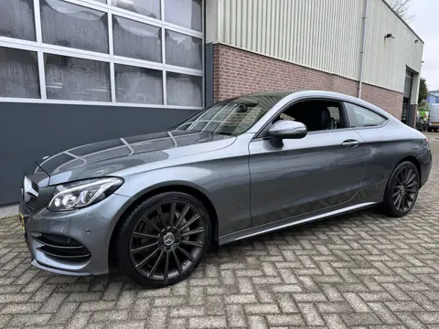 Mercedes-Benz C-Klasse Coupé 180 Pano | AMG-Line | Burmester Airco,Cruise,Navi,Stoelverw,19" Lmv ,NA