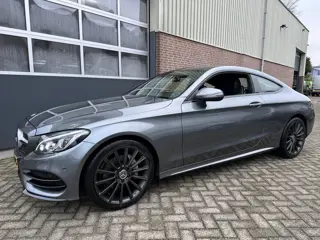 Mercedes-Benz C-Klasse Coupé 180 Pano | AMG-Line | Burmester Airco,Cruise,Navi,Stoelverw,19" Lmv ,NA