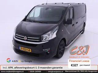 Fiat Talento 1.6 MJ L2H1 DC SX Limited Edition 09/100 lease €327 p/mnd 60 mnd