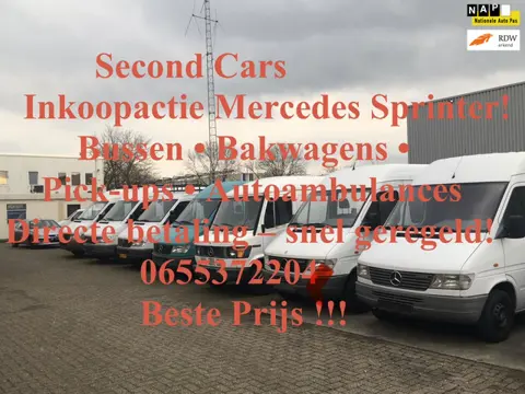 Mercedes Sprinter INKOOPACTIE!! Wij kopen alle types en bouwjaren beste prijs!!