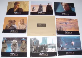 STAR WARS EPISODE II Attack of the clones filmfotoset.