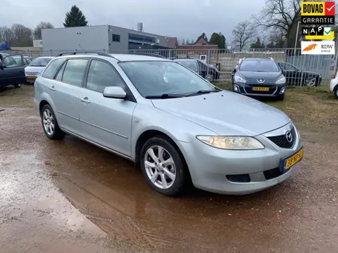 Mazda 6 Sportbreak 2.0i Touring , airco , apk okt 2026 , super mooie auto vol extra’s , recent nog g