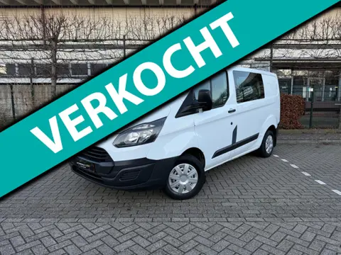 Ford Transit Custom 2.2 TDCI DUBBEL CABINE APK NAP 6 PERSOON RIJDT SCHAKELT GOED