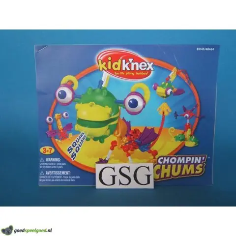 Kid knex chompin' chums bouwvoorbeeld nr. 85145-303