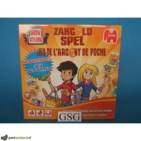 Zakgeld spel kaartspel nr. 12607-01