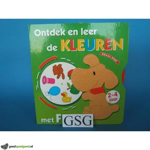Ontdek en leer de kleuren met Fido nr. K0026 A-02
