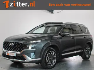 Hyundai Santa Fe 1.6 T-GDI HEV Premium Plus Sky 7-Persoons, Panoramadak, Volleder, 360Camera, Memory
