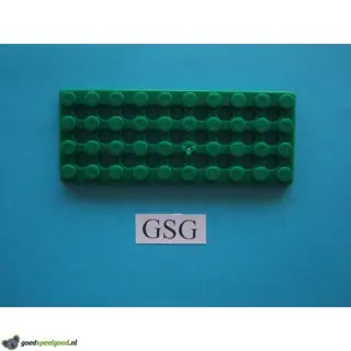 Grondplaat 10x4 (F2) groen nr. 16236