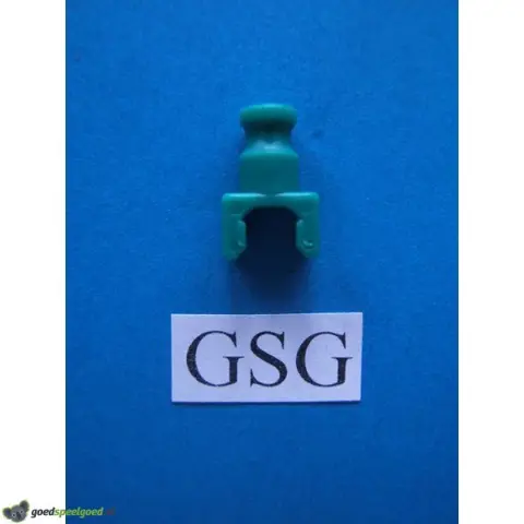 Scharnierkoppeling recht groen nr. 16091