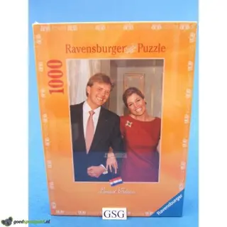 Willem Alexander en Maxima 1000 st nr. 15 917 8-01