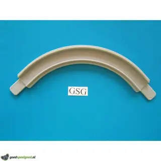 Gebogen kogelbaan grijs nr. 24011-03