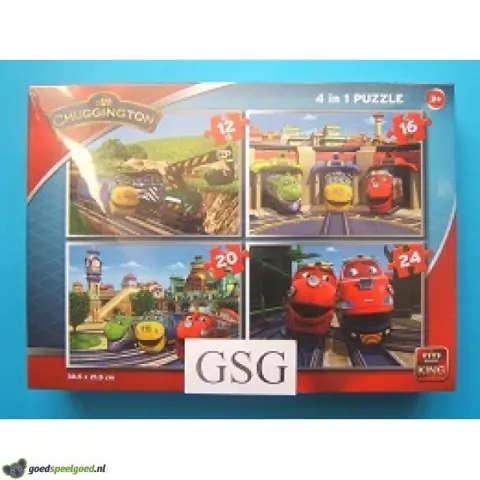 Chuggington 12 st + 16 st + 20 st + 24 st nr. 5552-01