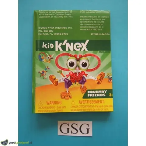 Kid knex country friends bouwvoorbeeld nr. 85305-302